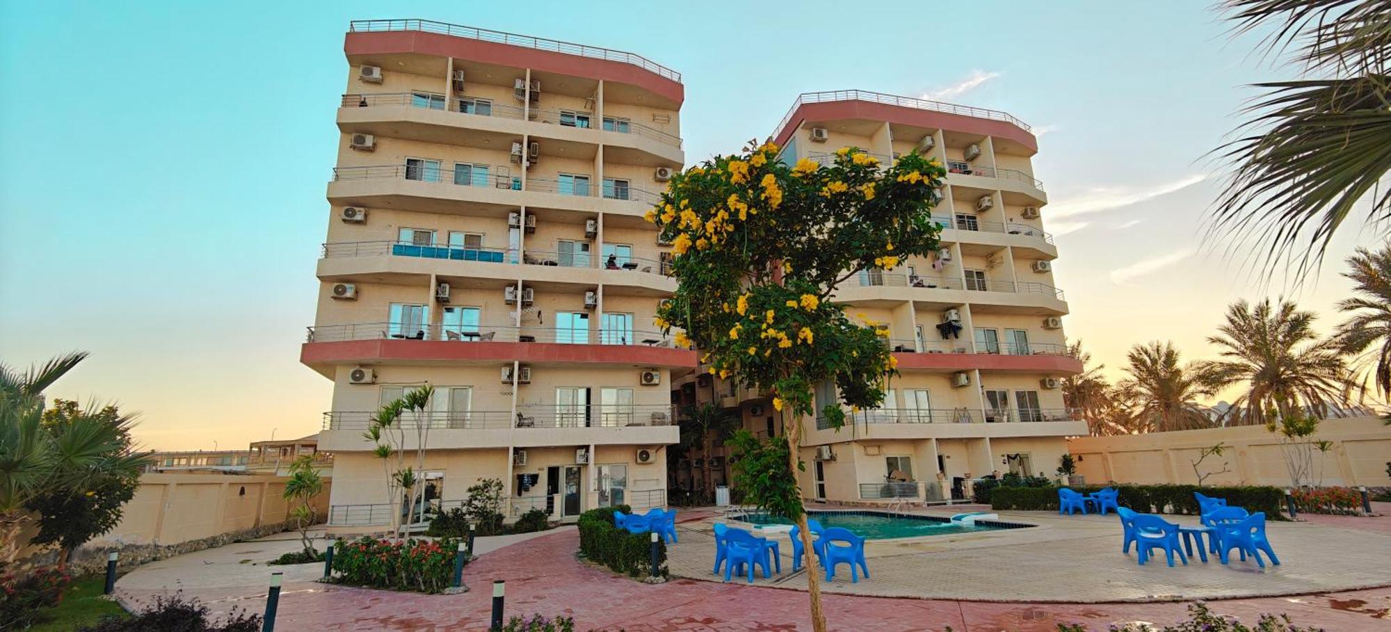 Casablanca Beach Direct Sea View Tow Bedroom Apartment الغردقة الغرفة الصورة
